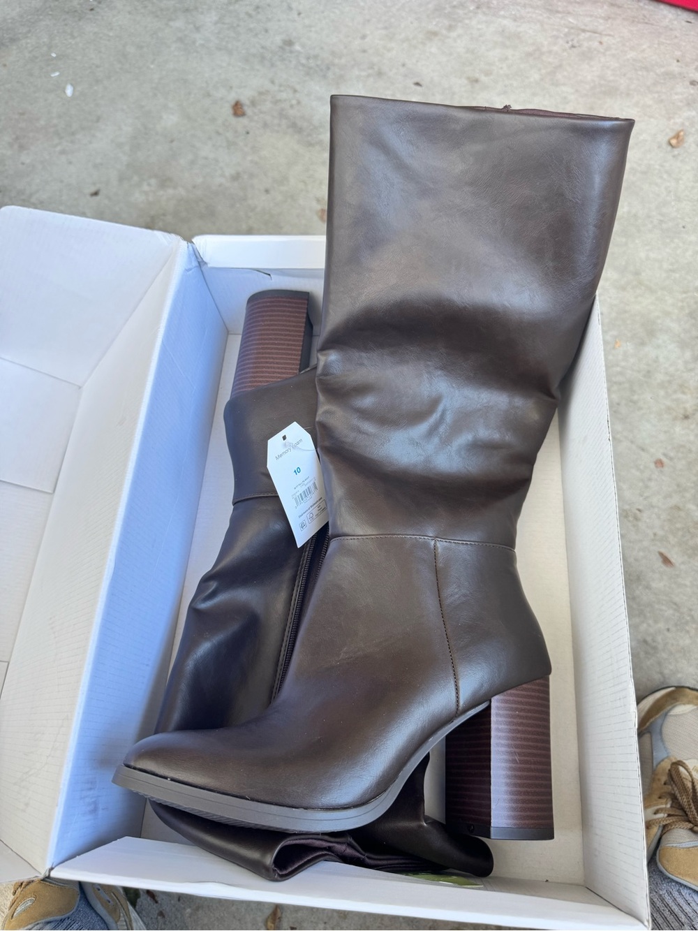 Time and Tru Women's Tall Heeled Boots